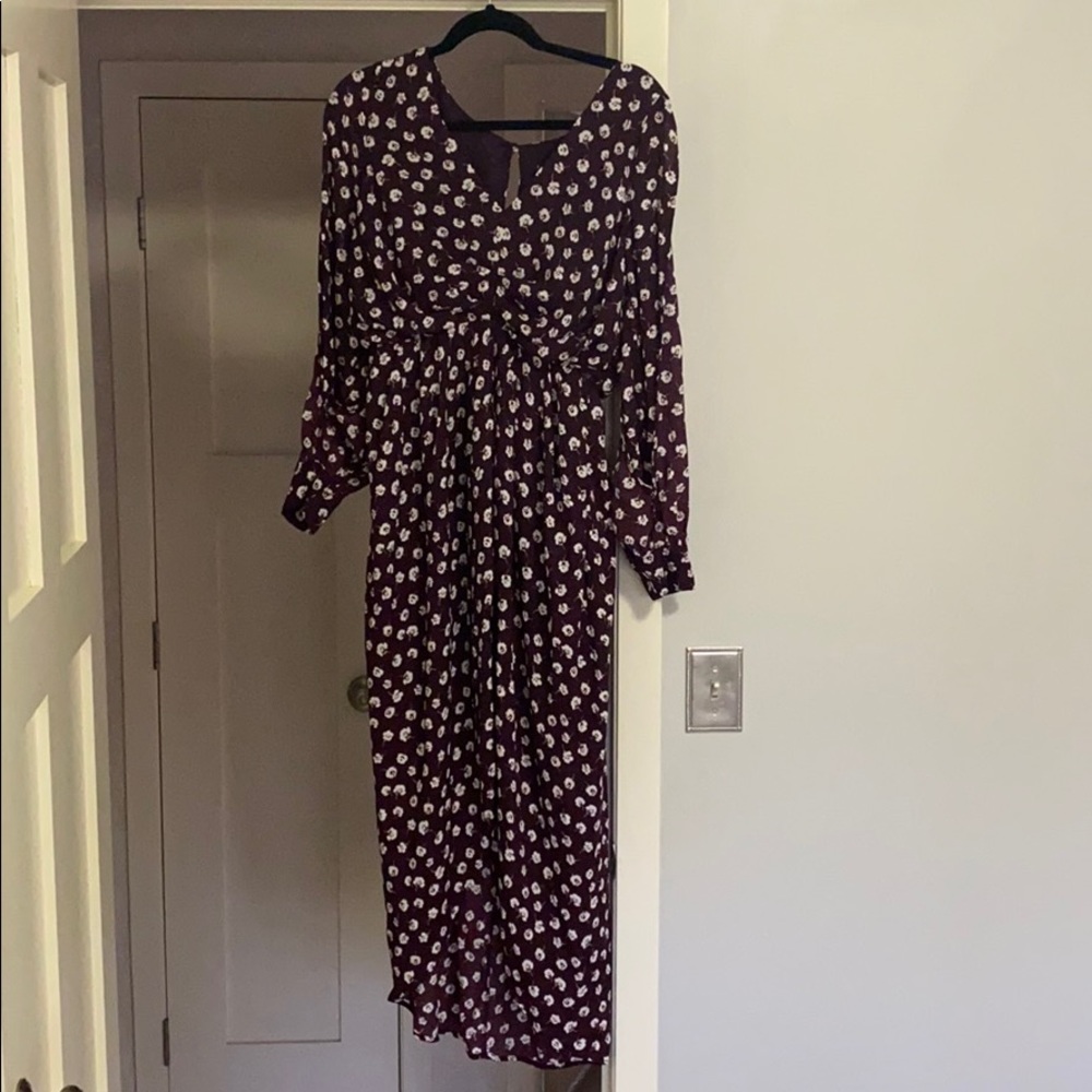 Floral mid length dress